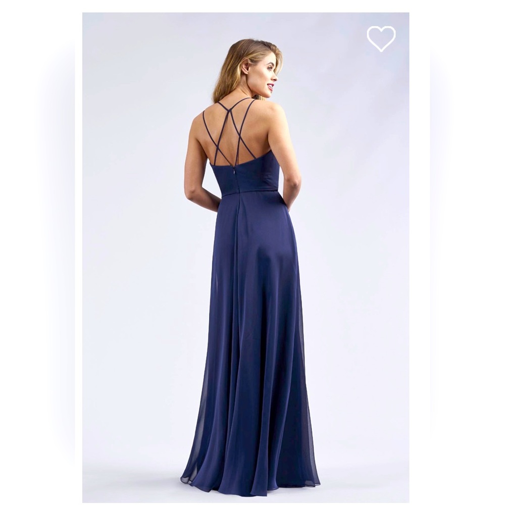 Navy Bridesmaids dress. It’s been taken in at the waist. Never been worn